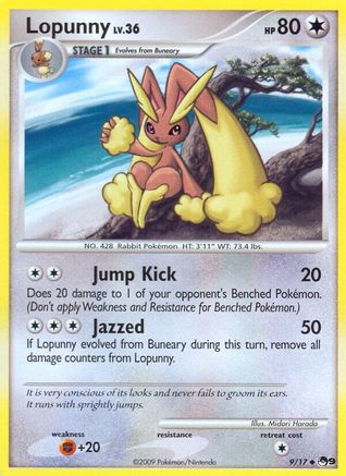 Lopunny - 009/017 - POP Series 9 Normal