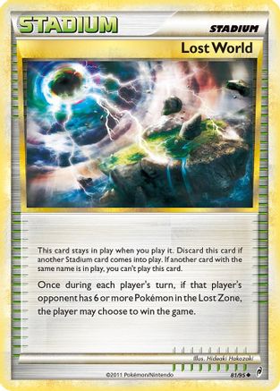 Lost World (81/95) - Call of Legends Reverse Holofoil - Uncommon