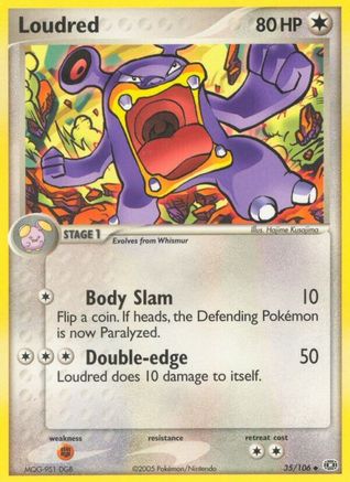 Loudred (35/106) - Emerald  - Uncommon