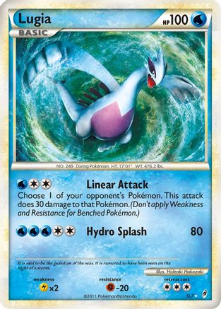 Lugia (Shiny) (SL7/95) - Call of Legends Holofoil - Shiny Holo Rare