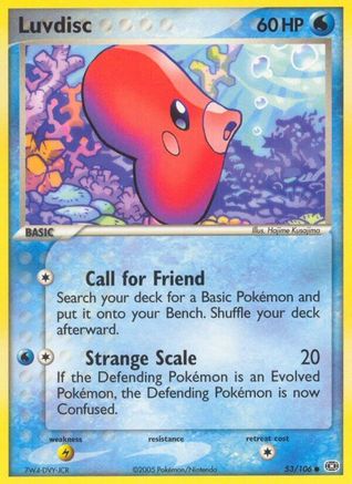 Luvdisc (53/106) - Emerald Reverse Holofoil - Common