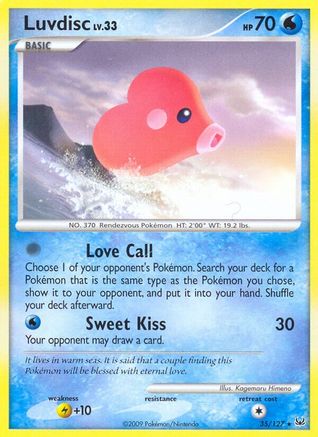 Luvdisc 035 - Platinum Normal - Rare