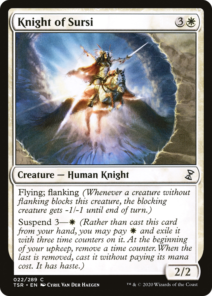 Knight of Sursi (TSR-022) - Time Spiral Remastered Foil