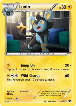 Luxio (44) 044 - Next Destinies Normal - Uncommon