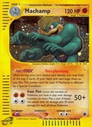 Machamp (16) 016 - Expedition Holofoil - Holo Rare