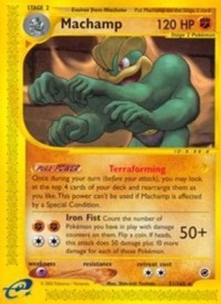 Machamp (51) 051/165 - Expedition Reverse Holofoil - Rare