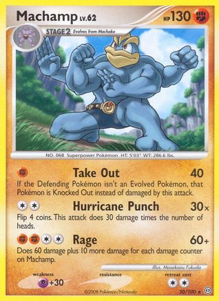 Machamp (20/100) - Stormfront  - Rare