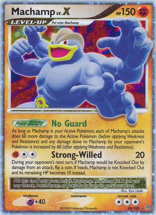 Machamp LV.X (98/100) - Stormfront Holofoil - Ultra Rare