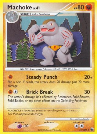 Machoke (41/100) - Stormfront  - Uncommon