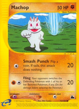 Machop 074 - Skyridge Normal - Common
