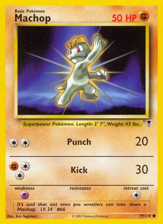Machop 079/110 - Legendary Collection Reverse Holofoil - Common
