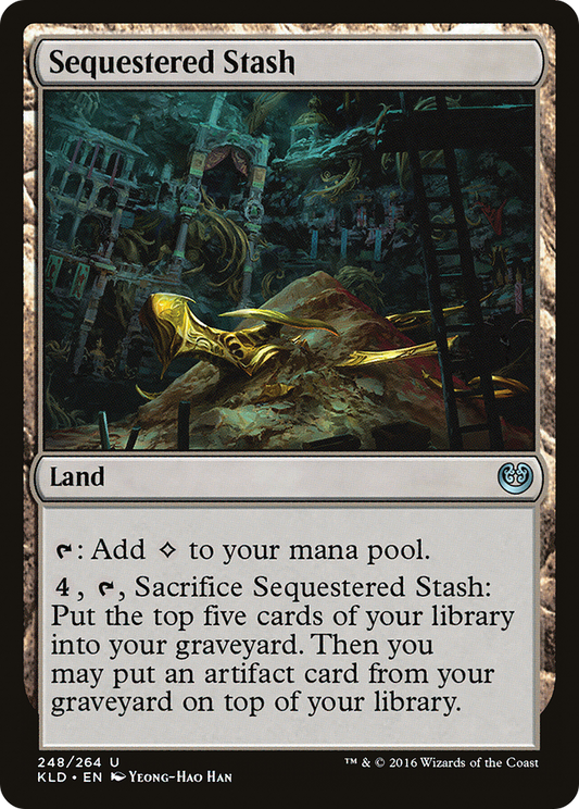 Sequestered Stash (KLD-248) - Kaladesh Foil