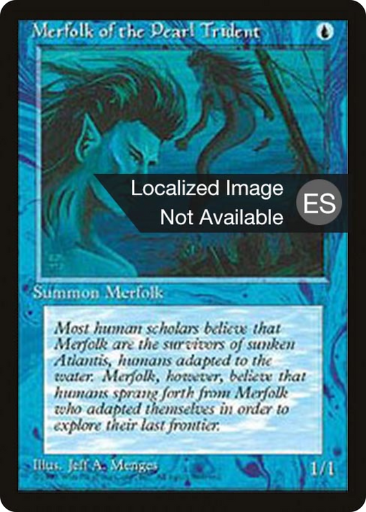 Merfolk of the Pearl Trident (4BB-086) - Fourth Edition Foreign Black Border