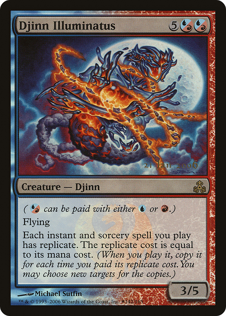 Djinn Illuminatus (PRE-142★) - Guildpact Promos (Prerelease) Foil