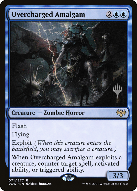 Overcharged Amalgam (PPDMU-71P) - Innistrad: Crimson Vow Promos (Promo Pack)