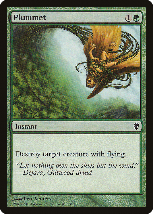 Plummet (CNS-173) - Conspiracy Foil