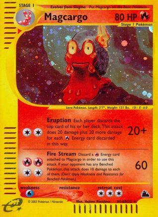 Magcargo (H16) H16 - Skyridge Holofoil - Holo Rare