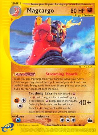 Magcargo (18) 018 - Skyridge Normal - Rare