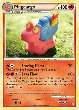Magcargo - 006/90 - Undaunted Holofoil