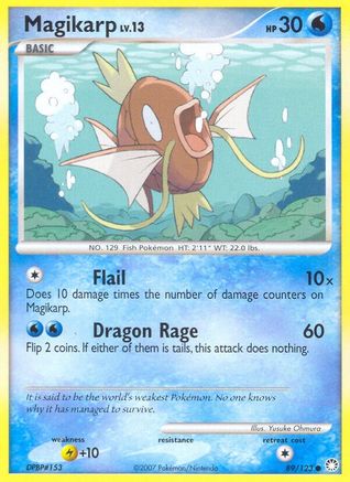 Magikarp (89/123) - Mysterious Treasures  - Common