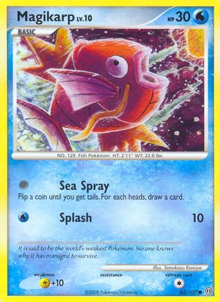 Magikarp (65/100) - Stormfront  - Common