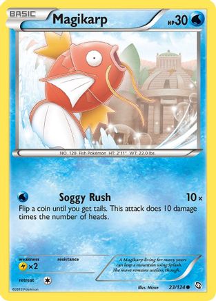 Magikarp 023/124 - Dragons Exalted Normal - Common