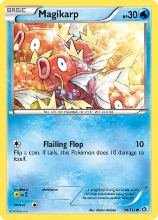 Magikarp 030/113 - Legendary Treasures Normal - Common