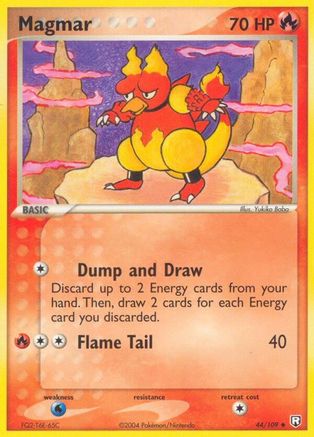 Magmar - 044/109 - Team Rocket Returns Reverse Holofoil