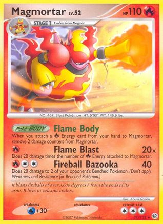 Magmortar (31/132) - Secret Wonders  - Rare