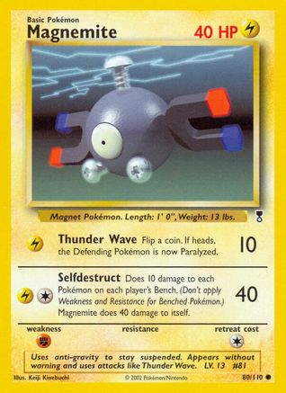 Magnemite 080/110 - Legendary Collection Normal - Common