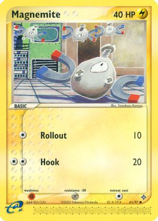 Magnemite 061/97 - Dragon Normal - Common