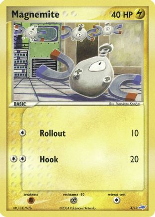Magnemite 004/10 - EX Trainer Kit 1 Latias & Latios Normal - Common