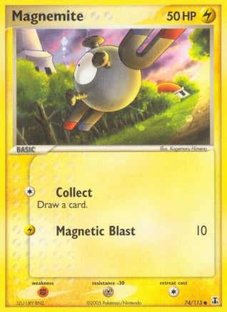Magnemite - 074/113 - Delta Species Reverse Holofoil