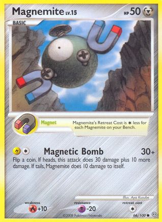 Magnemite (66/100) - Stormfront Reverse Holofoil - Common