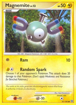 Magnemite (67/100) - Stormfront  - Common