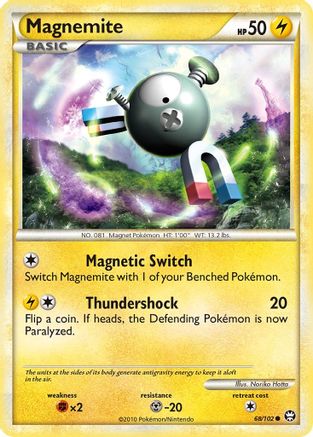 Magnemite - 068/102 - Triumphant Reverse Holofoil