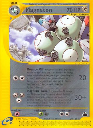 Magneton (20) 020 - Skyridge Normal - Rare