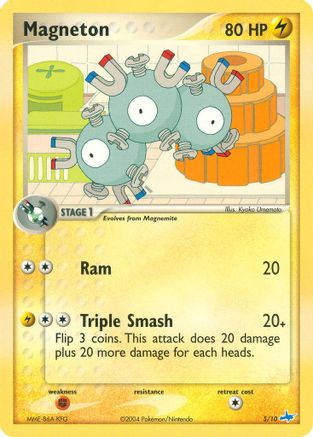 Magneton 005 - EX Trainer Kit 1 Latias & Latios Normal - Common