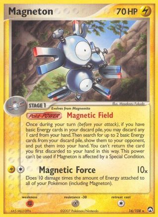 Magneton - 016/108 - Power Keepers Reverse Holofoil