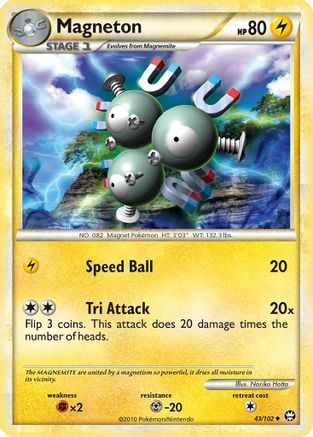 Magneton 43/102 - HSTriumphant Reverse Holofoil