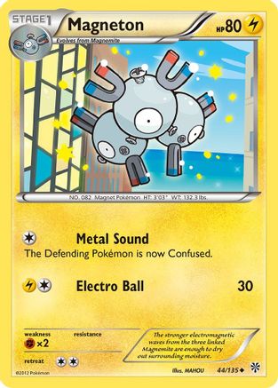 Magneton (44/135) - Plasma Storm Reverse Holofoil - Uncommon