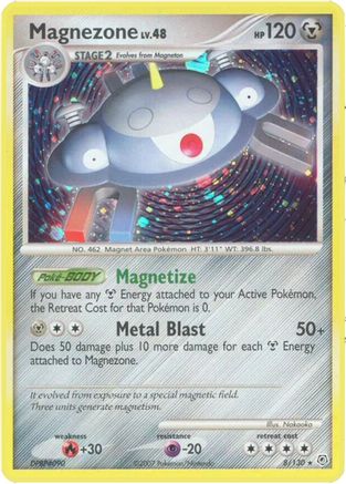 Magnezone 8/130 - Diamond & Pearl Reverse Holofoil