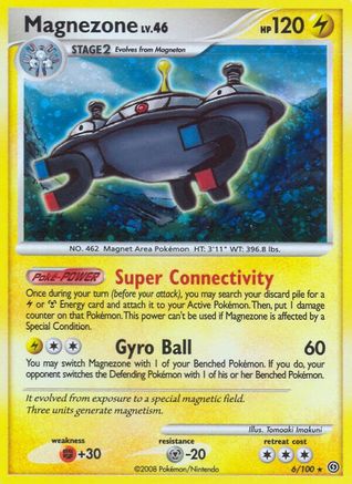 Magnezone (6/100) - Stormfront Holofoil - Holo Rare