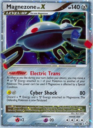 Magnezone LV.X (142/146) - Legends Awakened Holofoil - Ultra Rare