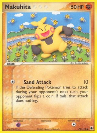 Makuhita - 075/113 - Delta Species Reverse Holofoil