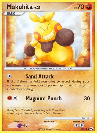 Makuhita - 068/99 - Arceus Normal