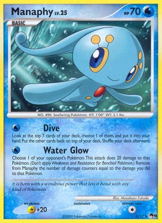 Manaphy - 002/17 - POP Series 9 Normal