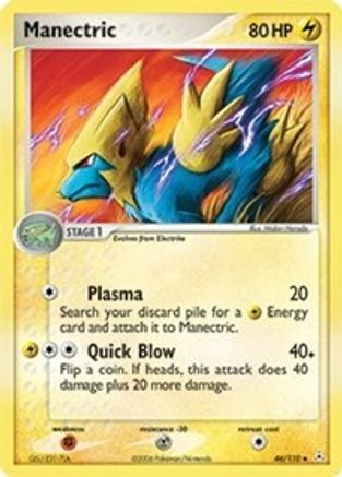 Manectric 46/110 - Holon Phantoms Reverse Holofoil