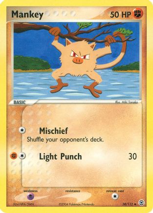 Mankey - 038/112 - FireRed & LeafGreen Normal