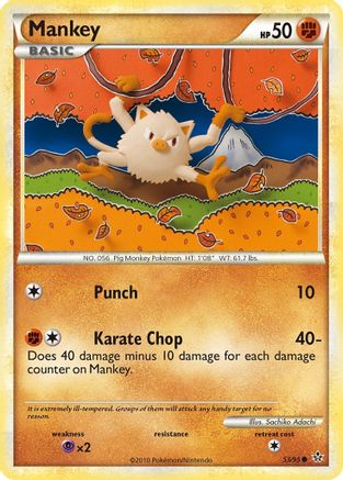 Mankey - 053/95 - Unleashed Normal